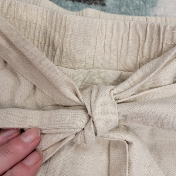 2Bella Wide Leg Linen Blend Pants - Picture 4 of 7